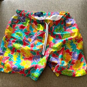 Very colorful medium pair of swim trunks